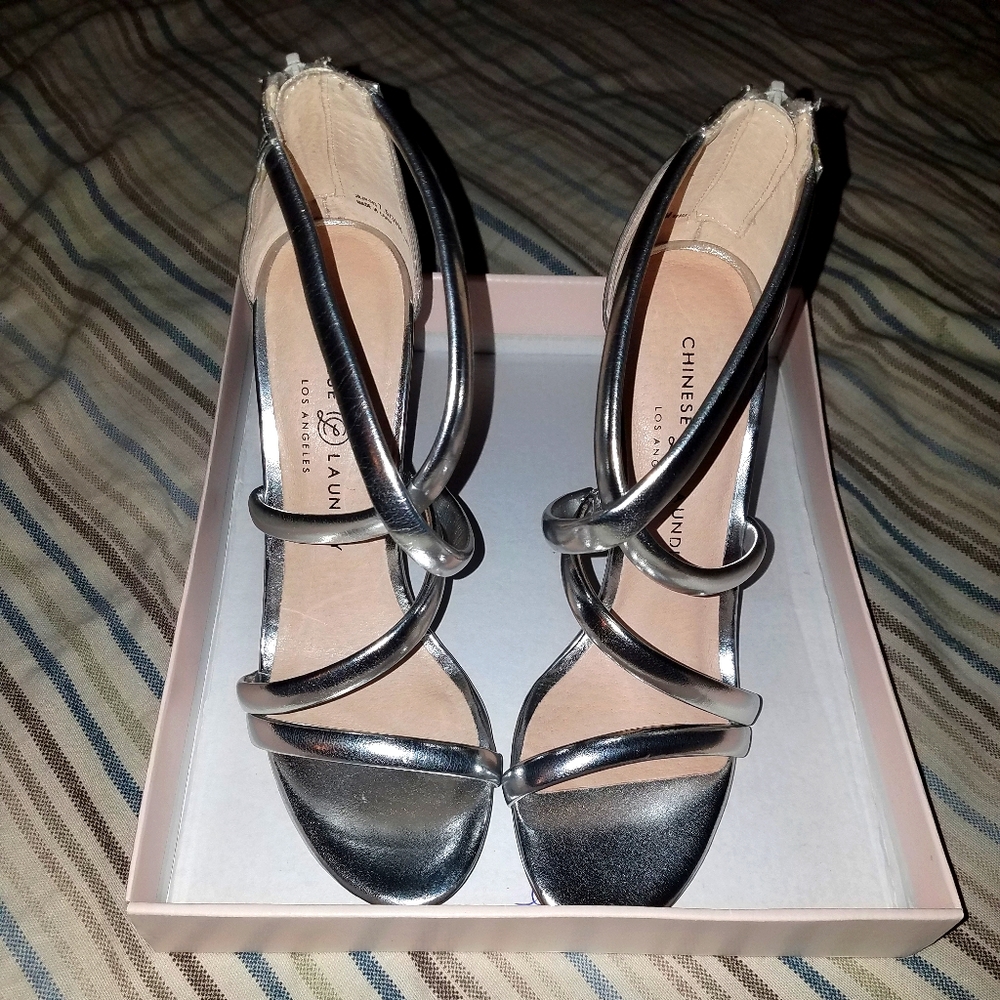 Chinese Laundry 7.5 Strappy Heels